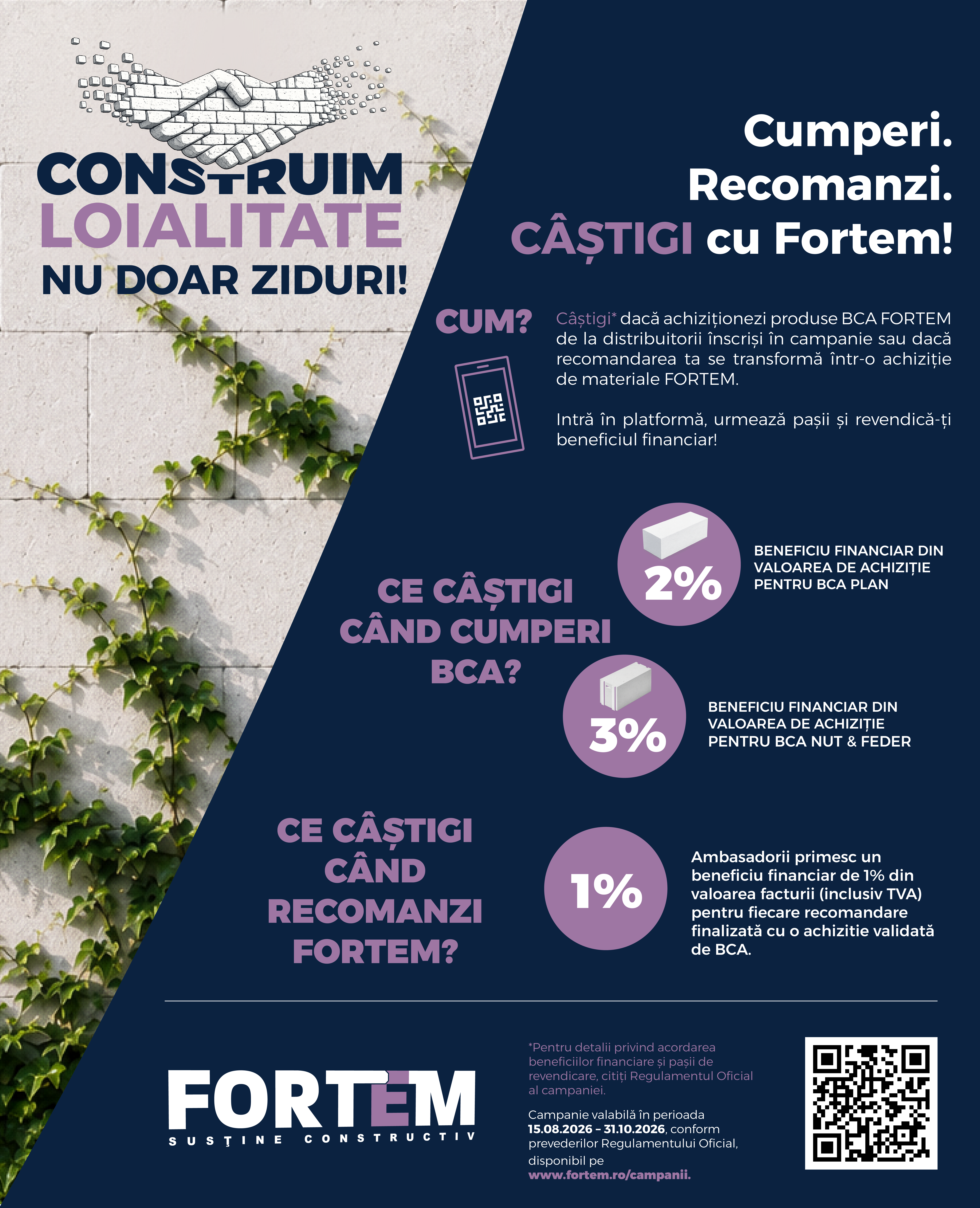 Vizualul campaniei, cu pașii de urmat. Textul integral se află în regulamentul campaniei.